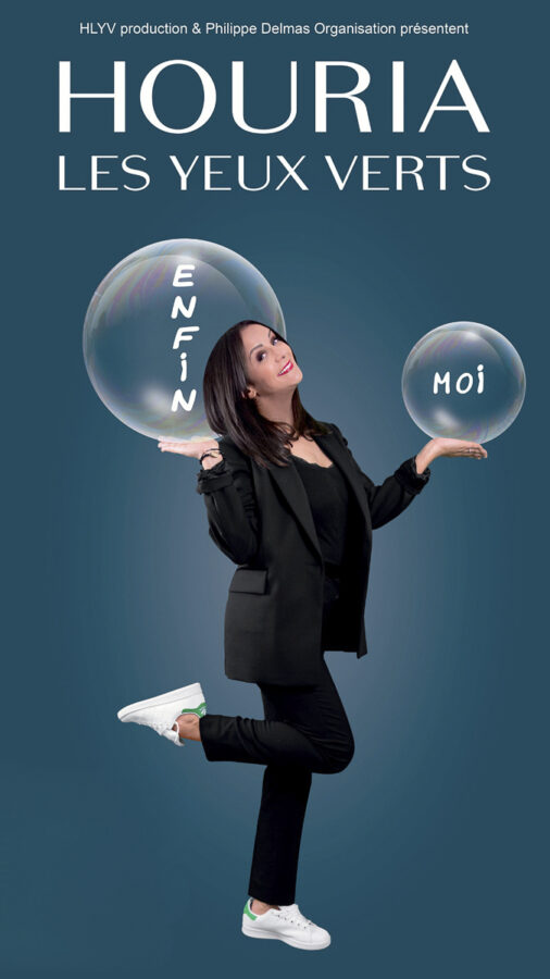 Houria les yeux verts Théâtre Le Rhône