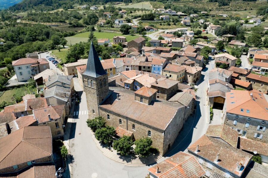 Photo du site du château d'Empurany sélectionné pour le Loto du patrimoine 2025